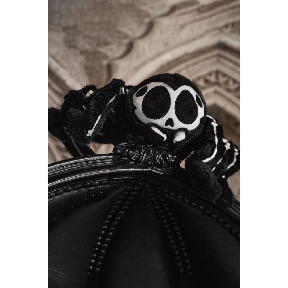 Vampire Freaks - Nightcrawler Skeleton Spider Plush toy - Black/White